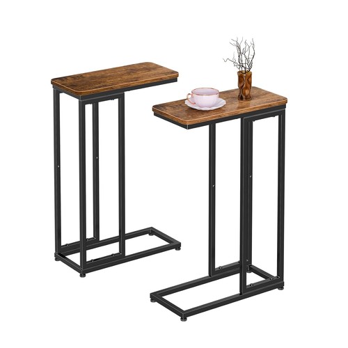 Shaped side table set - side,