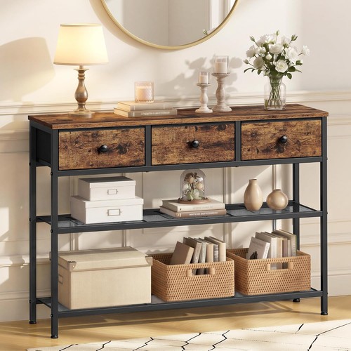 Console table with fabric - console,