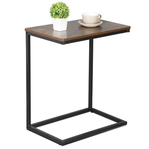 Shaped side table couch sofa - couch,