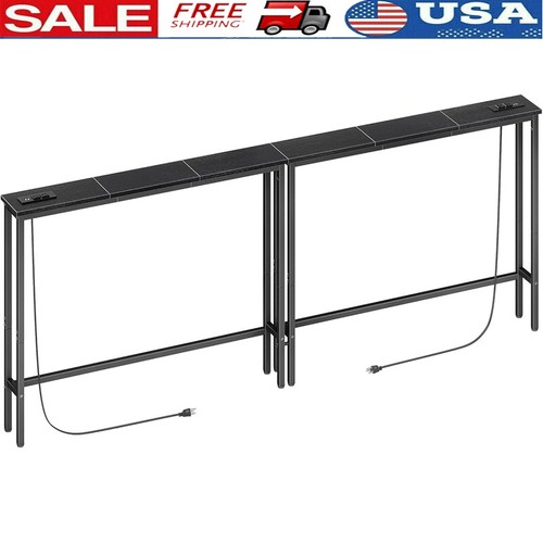 Sofa table built in outlets - sofa,