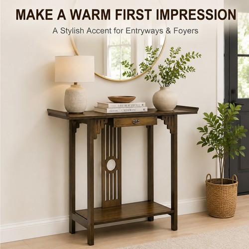 Chinese style bamboo console - chinese,