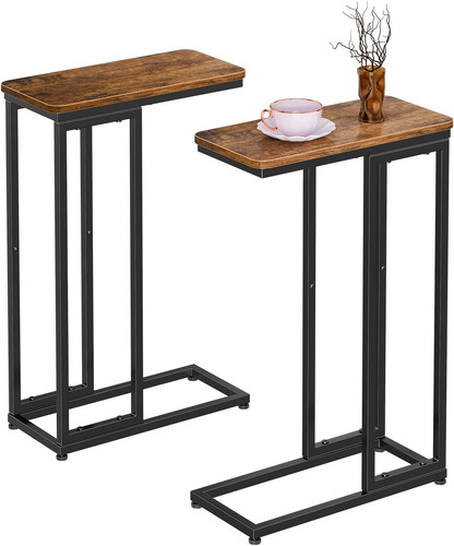 Shaped side table end - c,