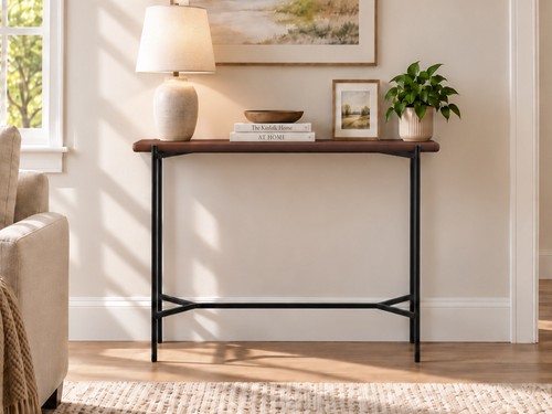 Console table with solid - console,
