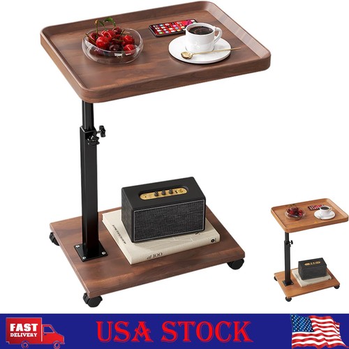 Shape end table - table, swivel