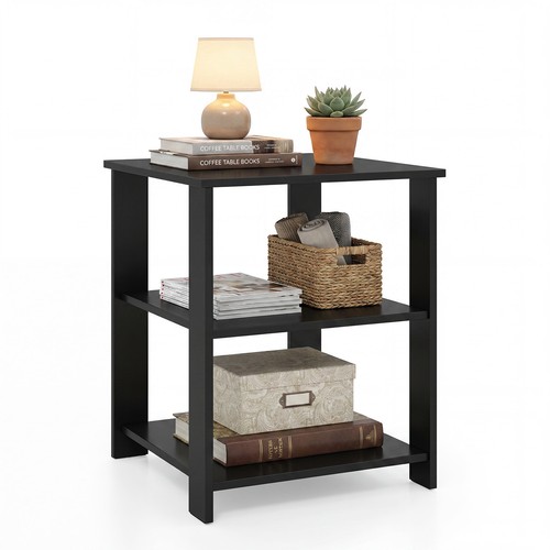 Tier end table - square, side