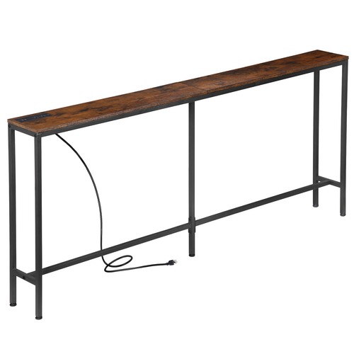 Console table with power - console,